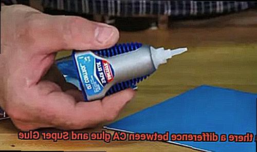 Is there a difference between CA glue and Super Glue-3