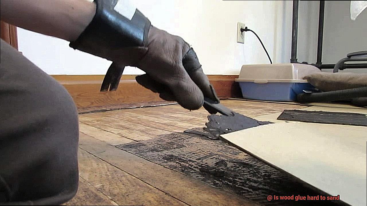 Is wood glue hard to sand-2