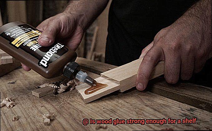 Is wood glue strong enough for a shelf-3