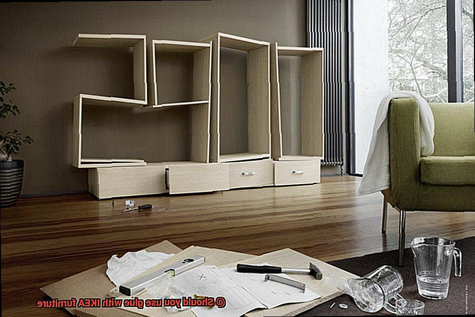 Should you use glue with IKEA furniture-2