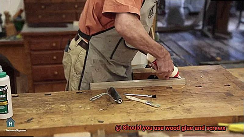 Should you use wood glue and screws-5
