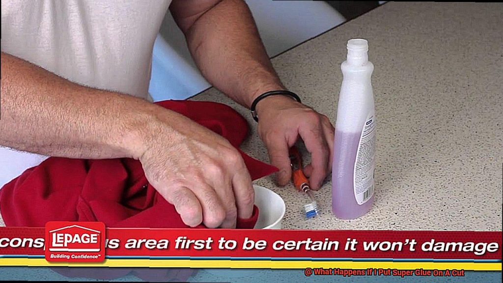 What Happens If I Put Super Glue On A Cut? Glue Things