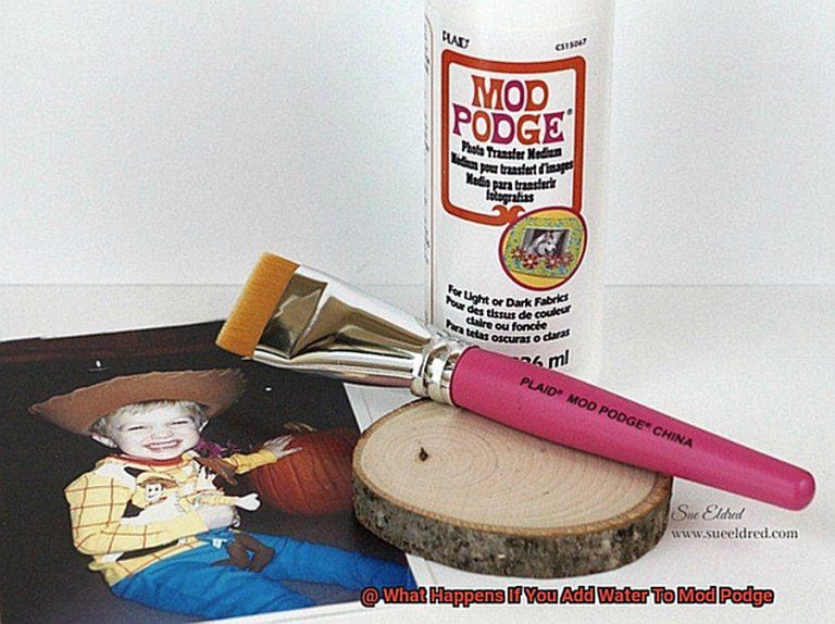 What Happens If You Add Water To Mod Podge? Glue Things