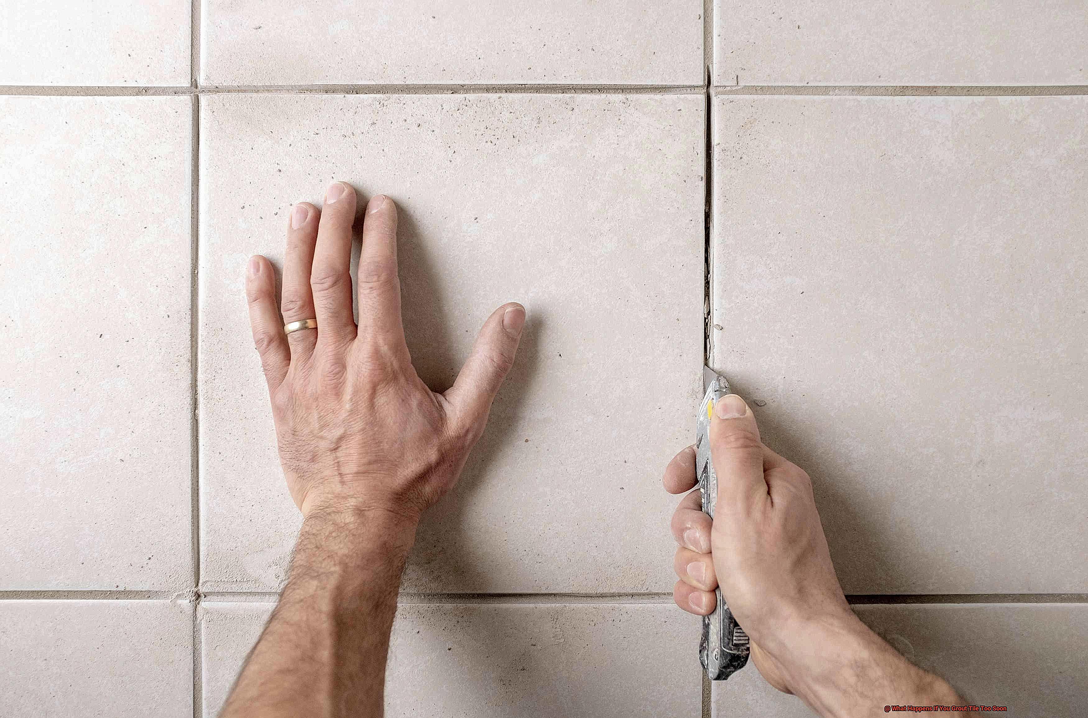 What Happens If You Grout Tile Too Soon-2