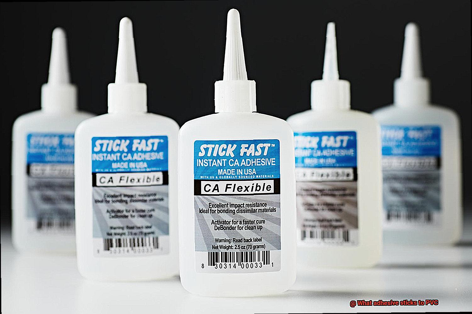 What adhesive sticks to PVC-2