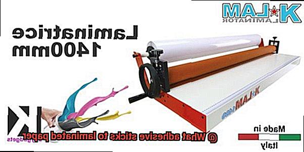 What adhesive sticks to laminated paper-4