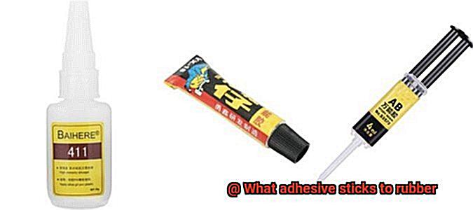 What adhesive sticks to rubber-2