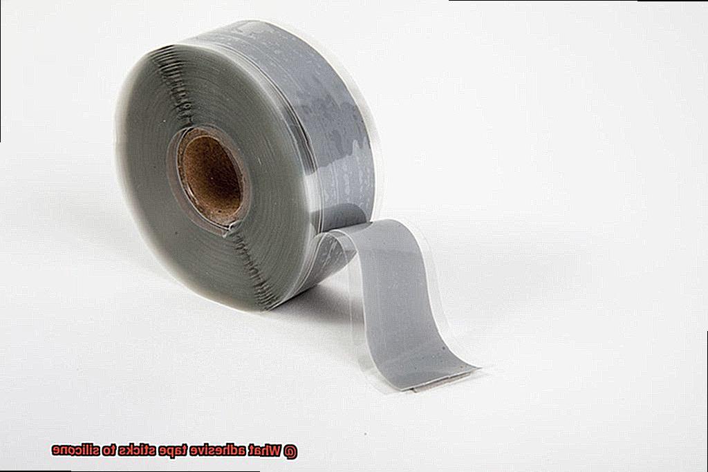 What adhesive tape sticks to silicone-3