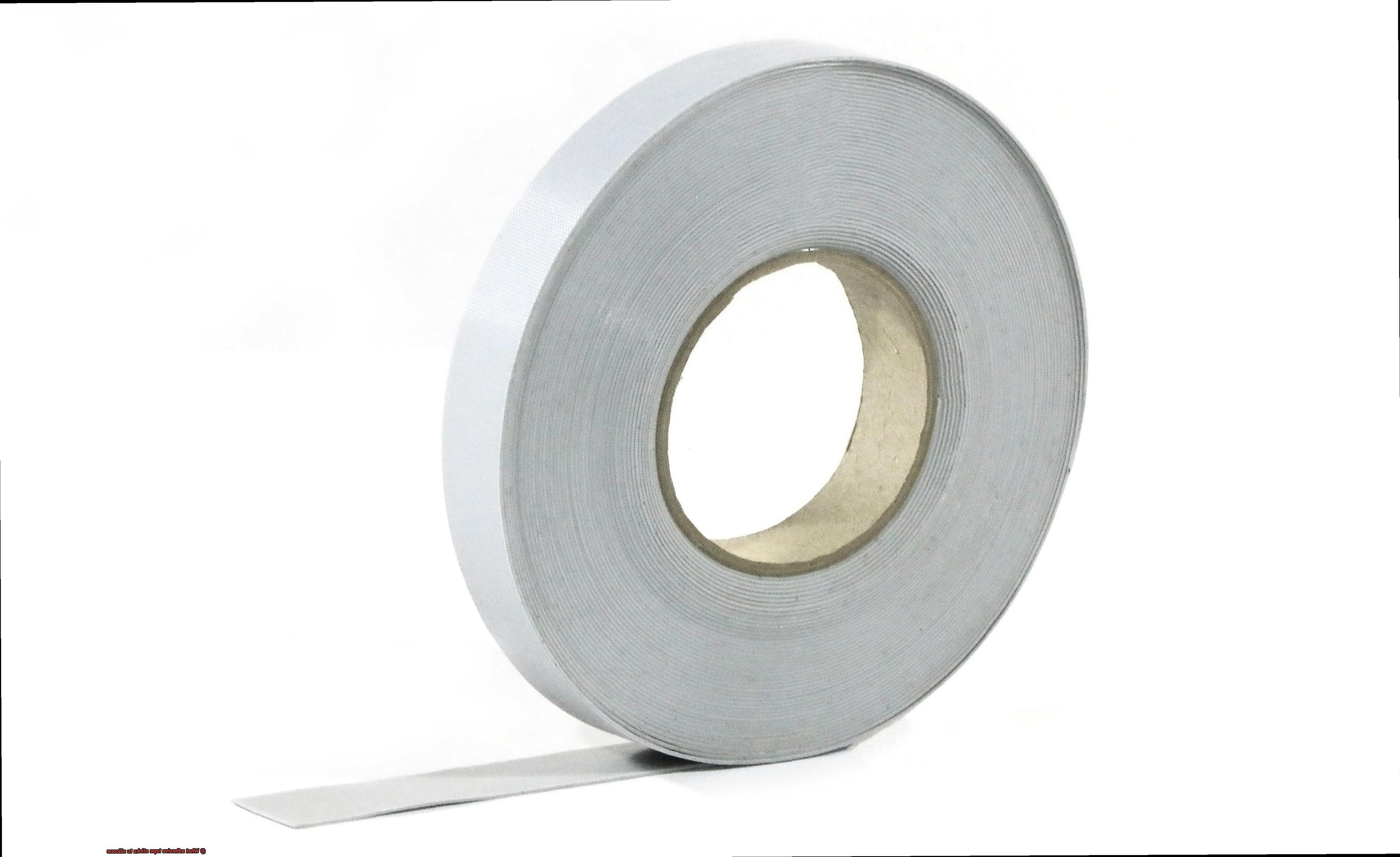 What adhesive tape sticks to silicone-2