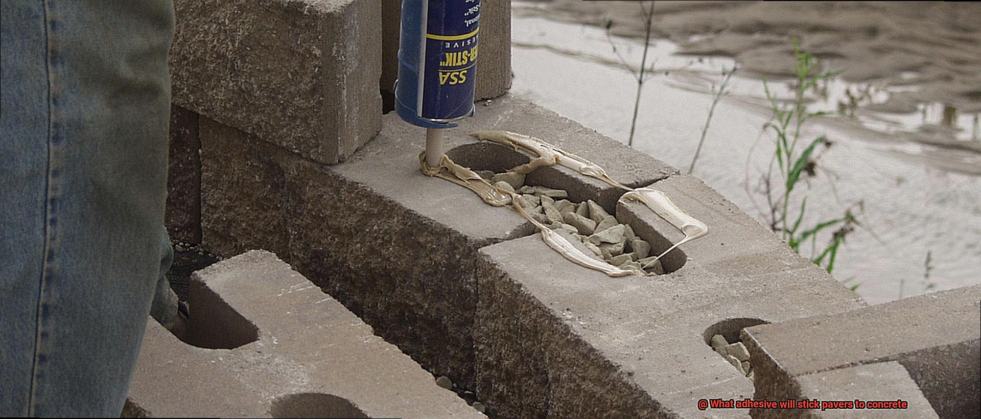 What adhesive will stick pavers to concrete-3