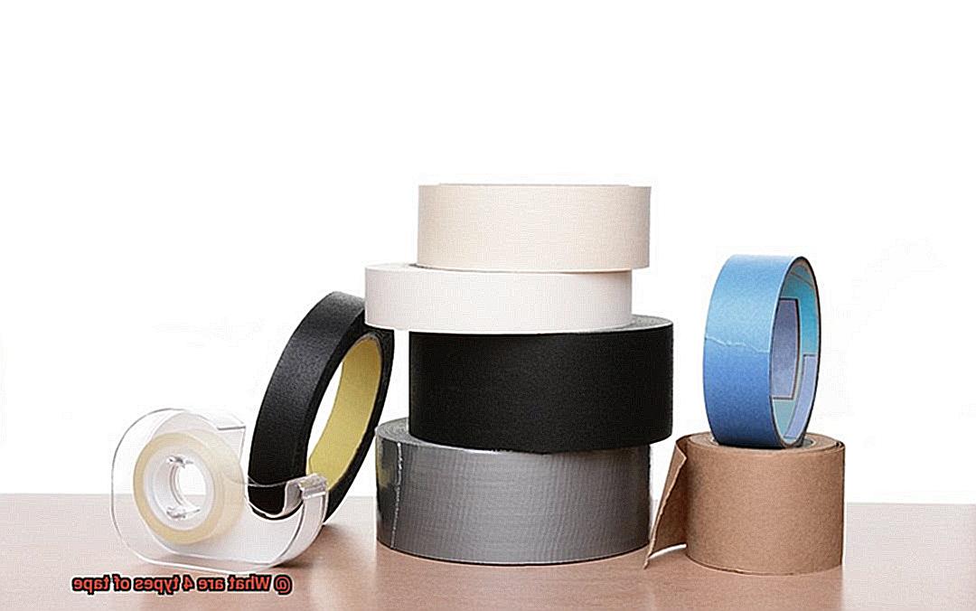 What are 4 types of tape-5