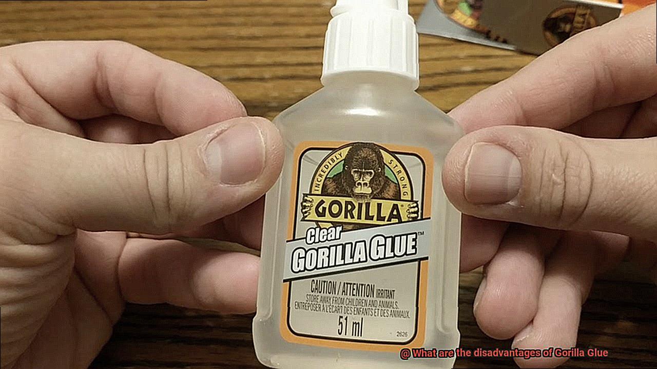 What are the disadvantages of Gorilla Glue-4