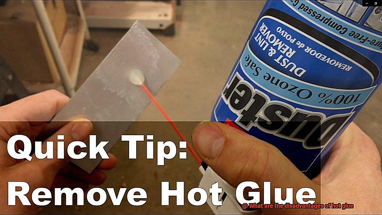 What are the disadvantages of hot glue-2