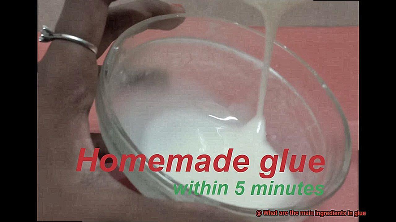What are the main ingredients in glue-2