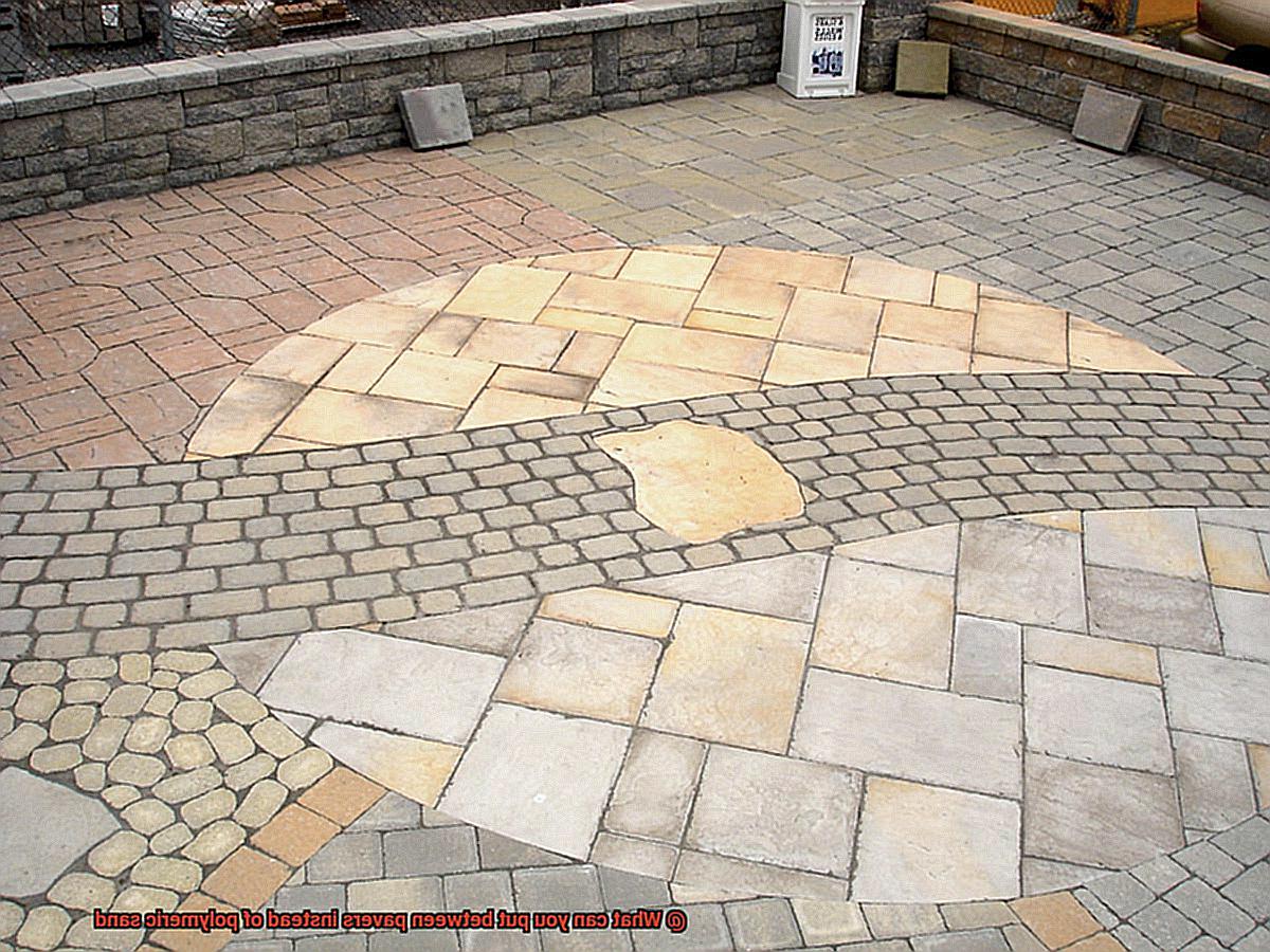 What can you put between pavers instead of polymeric sand-4