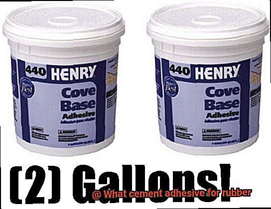 What cement adhesive for rubber-4