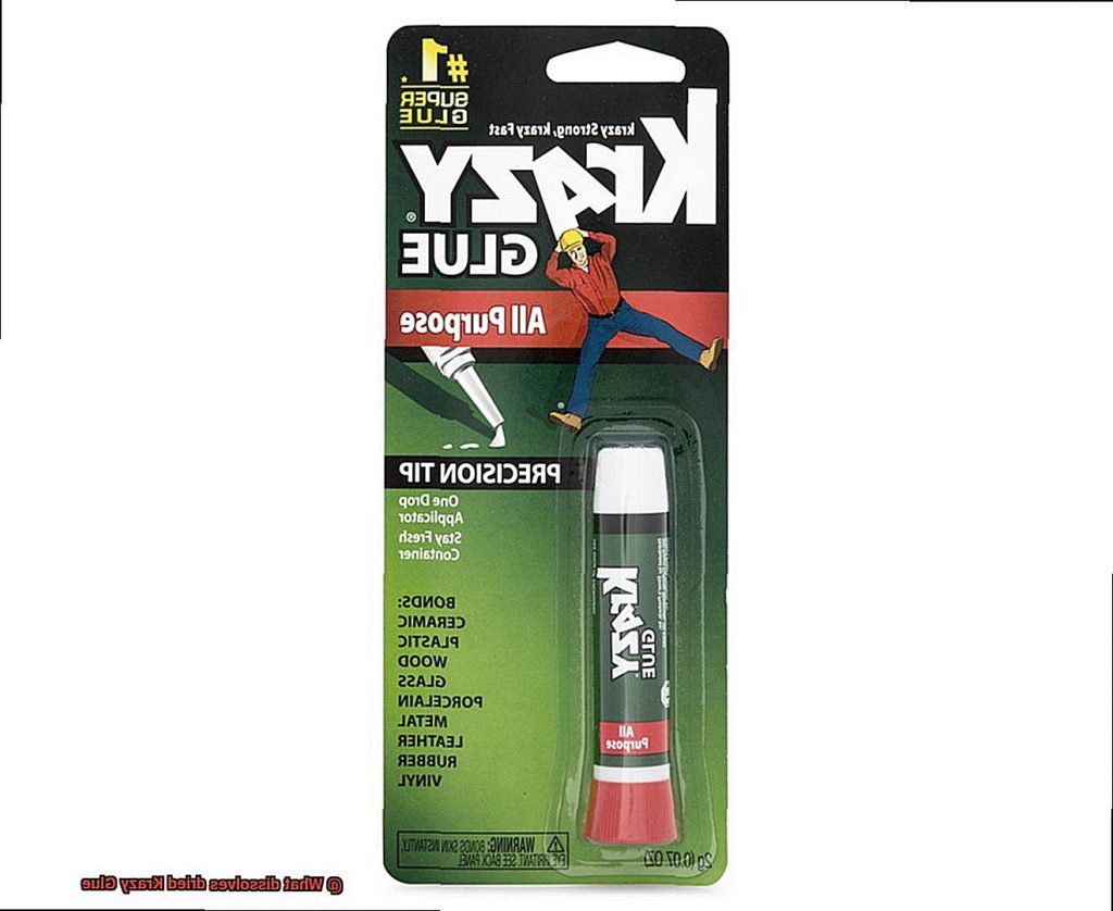 What dissolves dried Krazy Glue? Glue Things