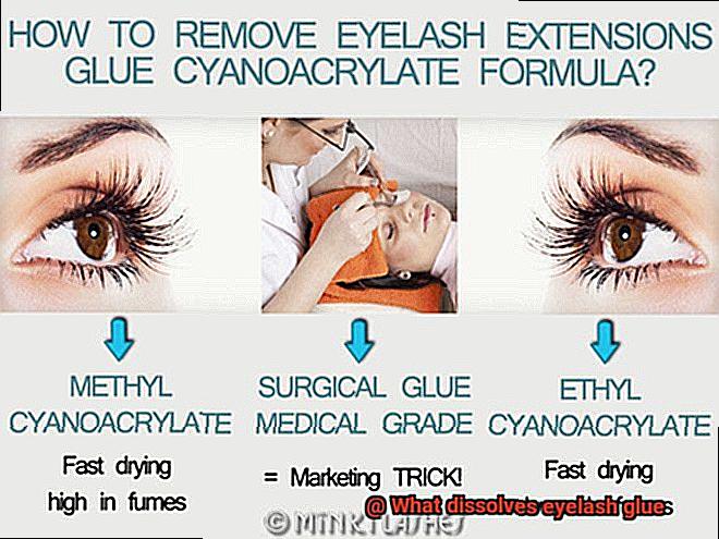 What dissolves eyelash glue-3