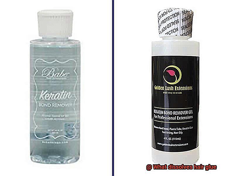 What dissolves hair glue-2