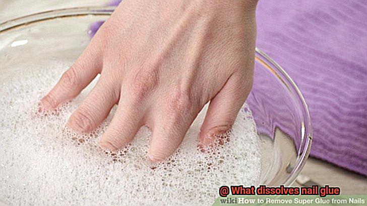 What dissolves nail glue-6