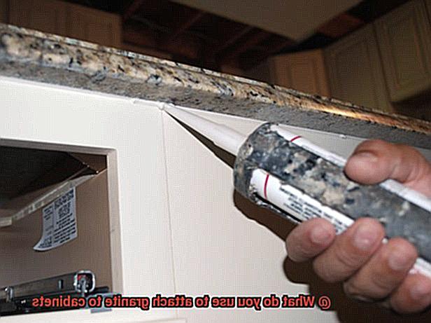 What do you use to attach granite to cabinets-5