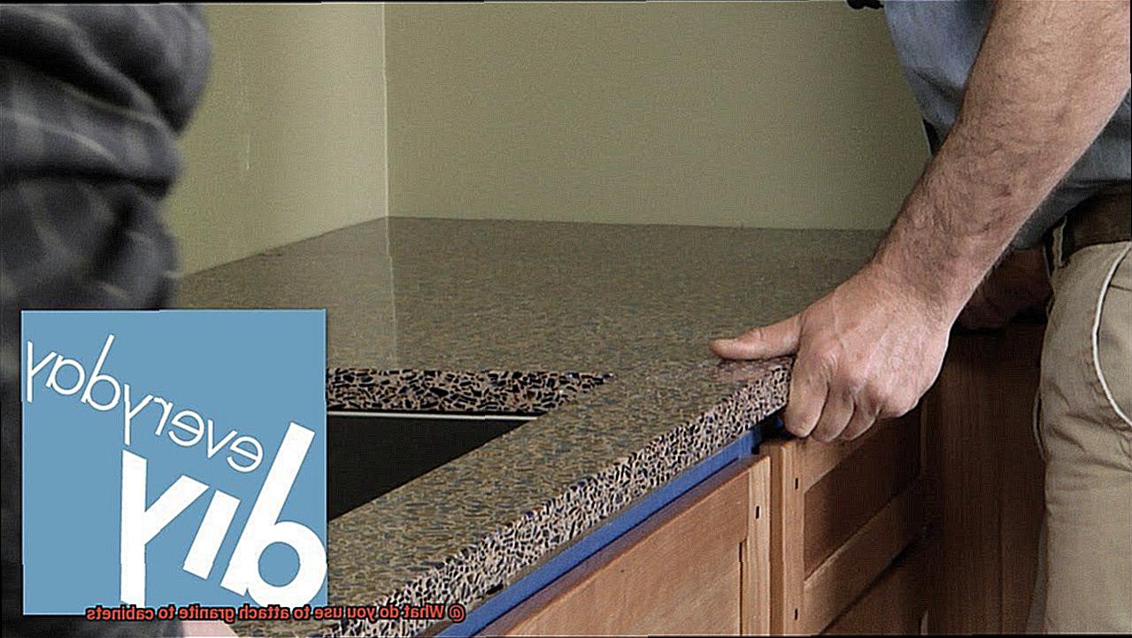 What do you use to attach granite to cabinets-3