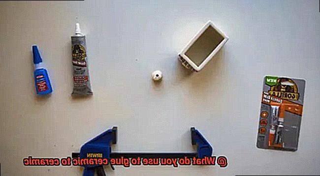 What do you use to glue ceramic to ceramic-2