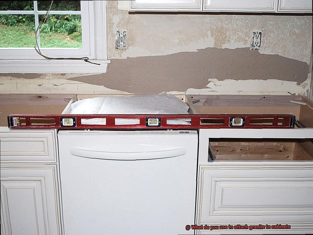 What do you use to glue down countertops? Glue Things