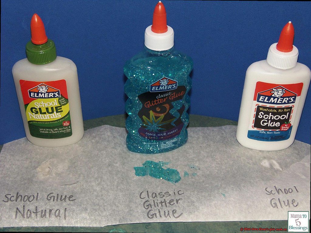 What does Elmer’s glue work on? Glue Things