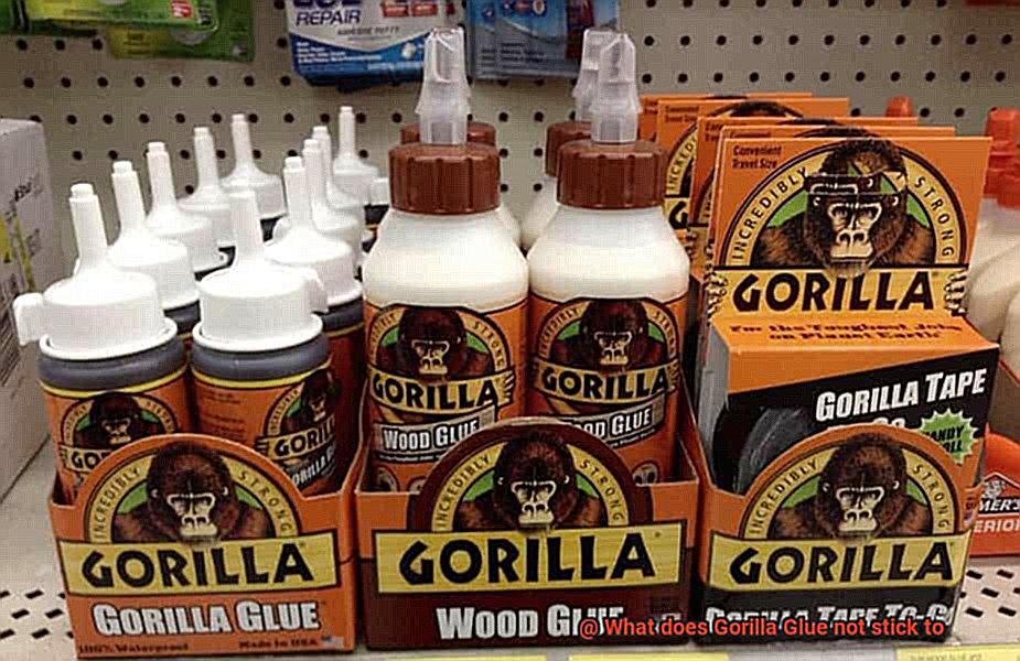 What does Gorilla Glue not stick to-2