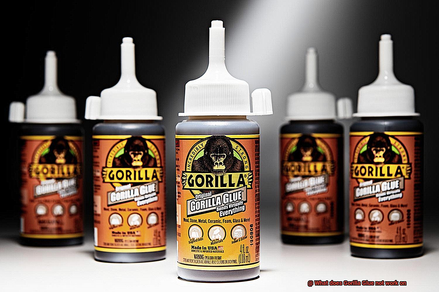 What does Gorilla Glue not work on-5