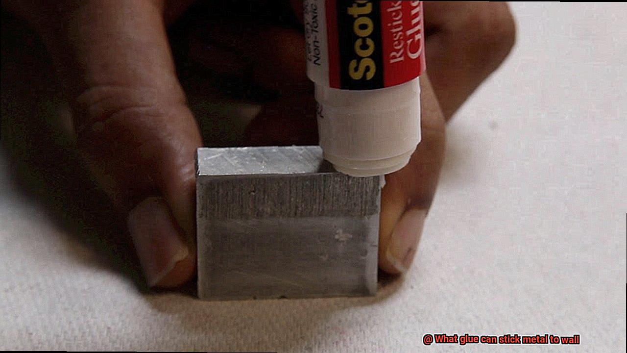 What glue can stick metal to wall-6