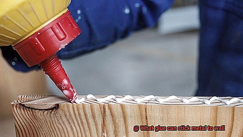What glue can stick metal to wall-5