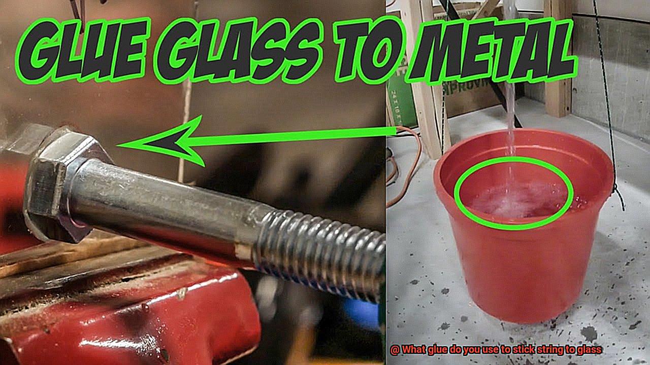 What glue do you use to stick string to glass-2