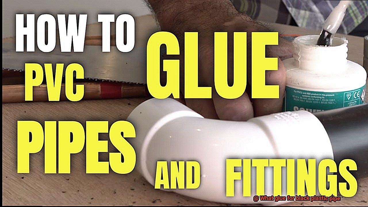 What glue for black plastic pipe-2