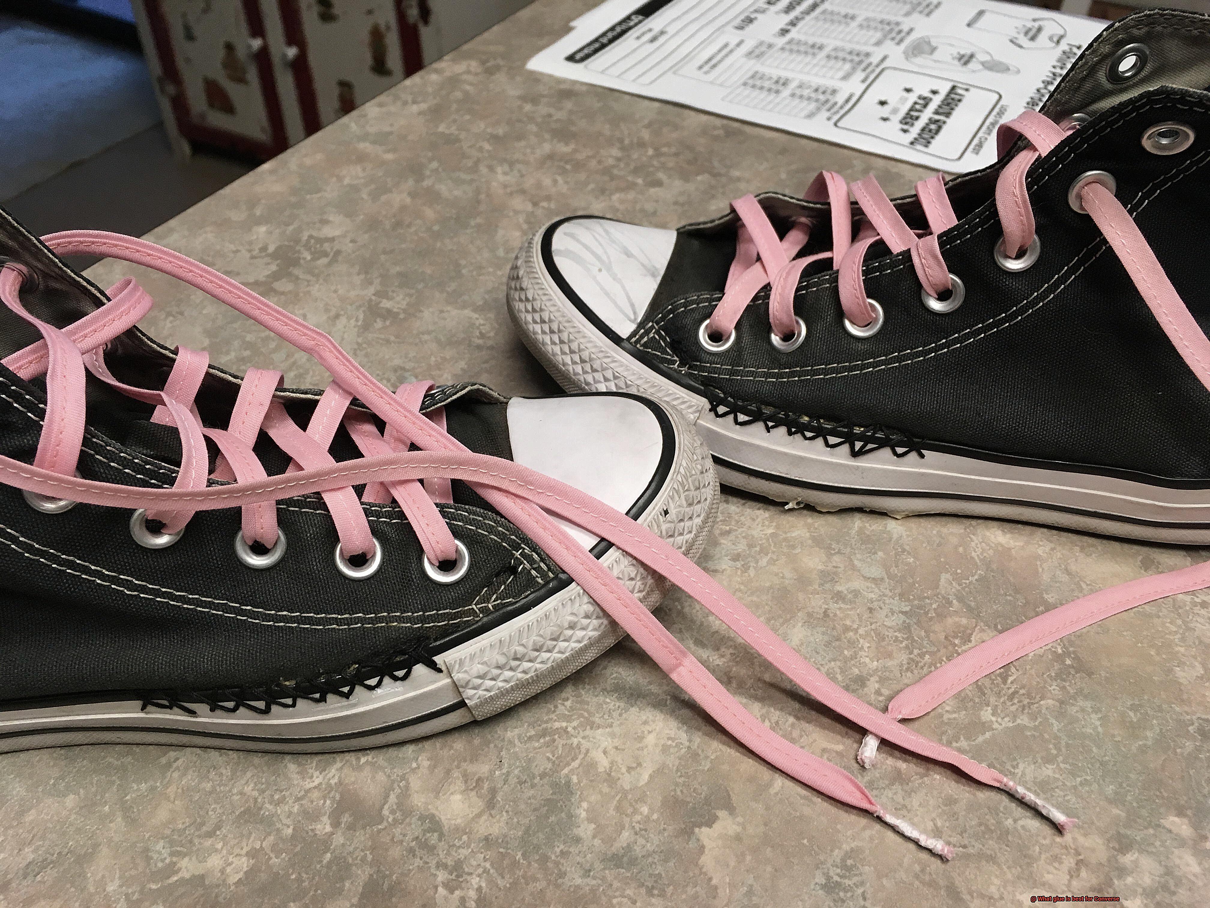 What glue is best for Converse-6