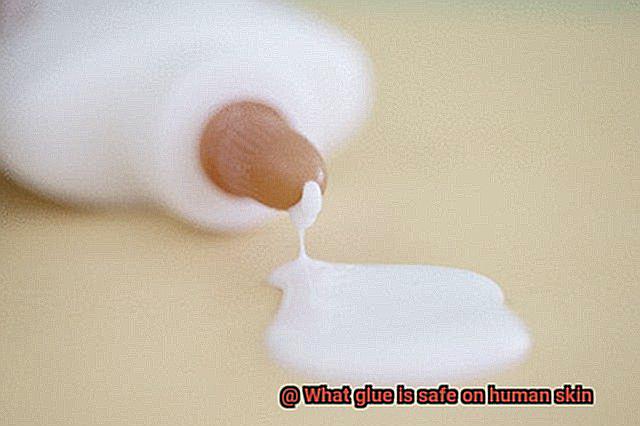What glue is safe on human skin-5