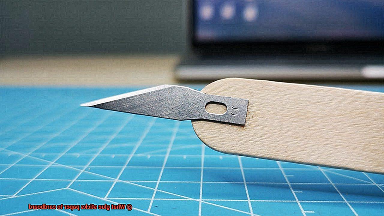 What glue sticks paper to cardboard-5