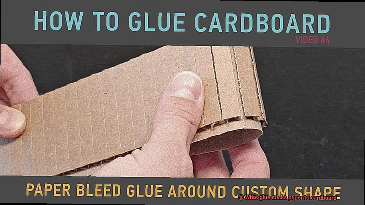 What glue sticks paper to cardboard-4