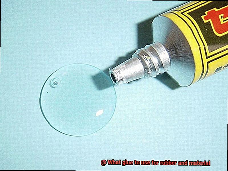 What glue to use for rubber and material-2
