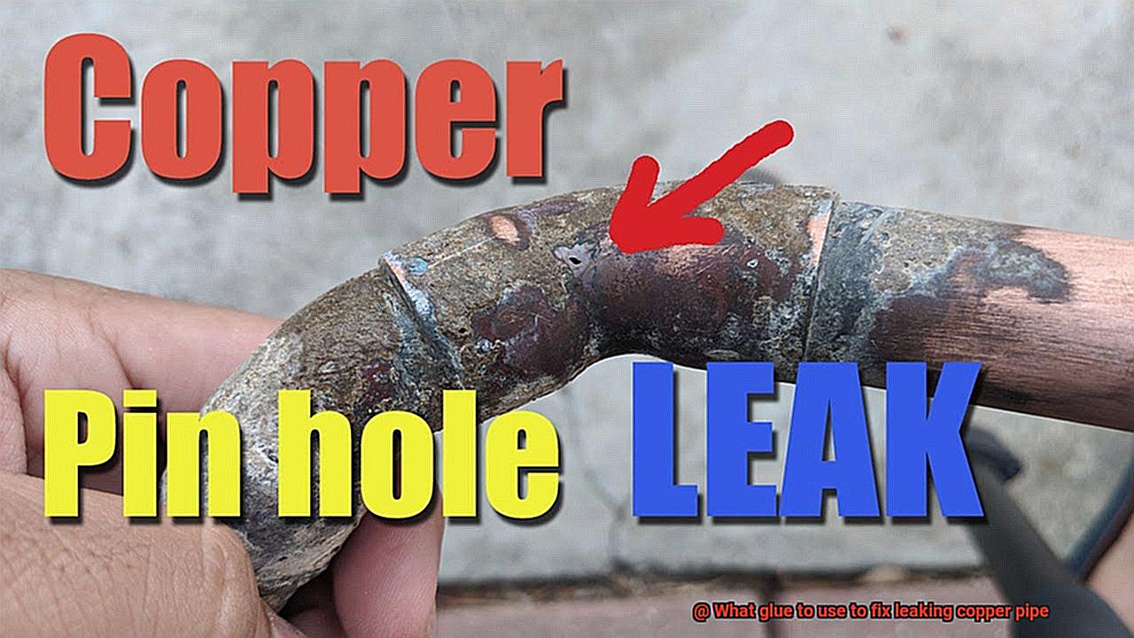 What glue to use to fix leaking copper pipe-3