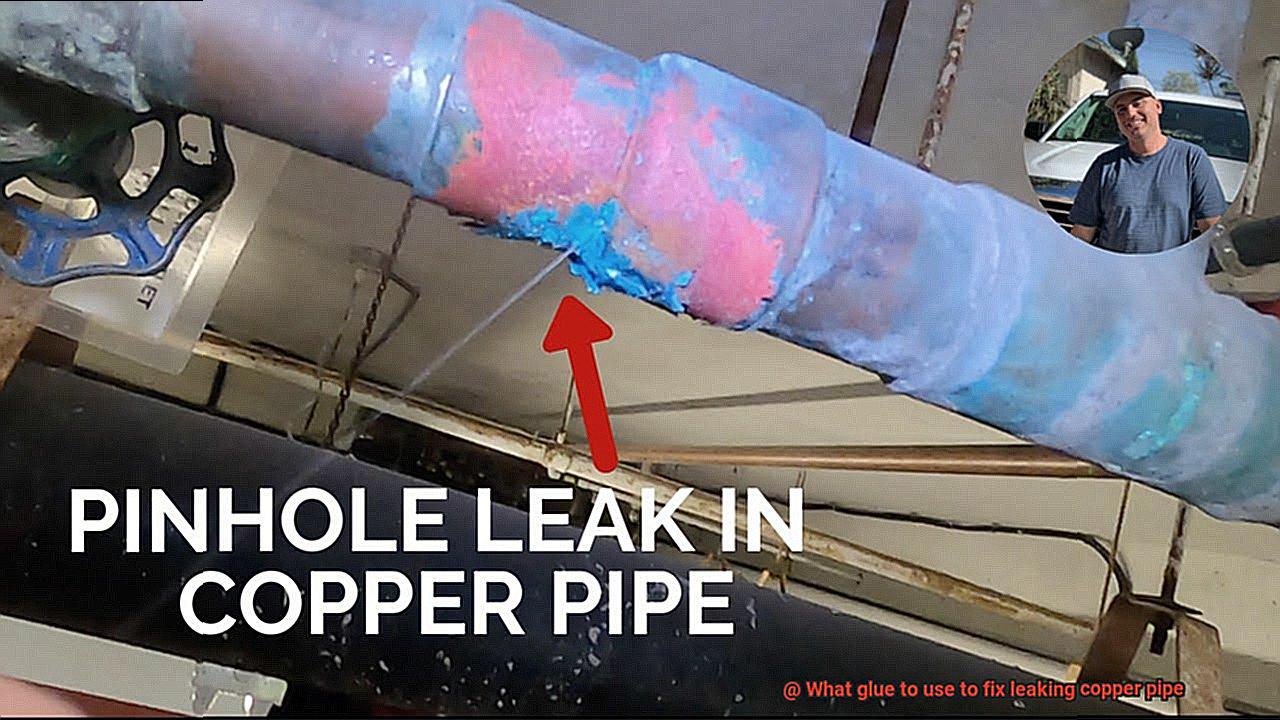 What glue to use to fix leaking copper pipe-4