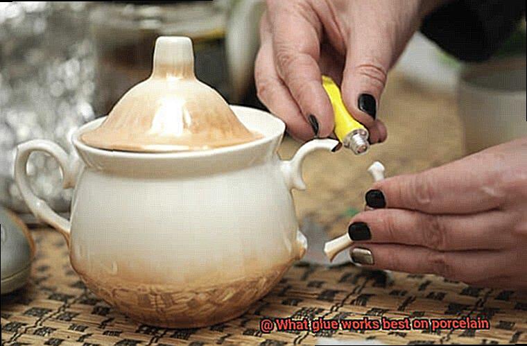 What glue works best on porcelain-6