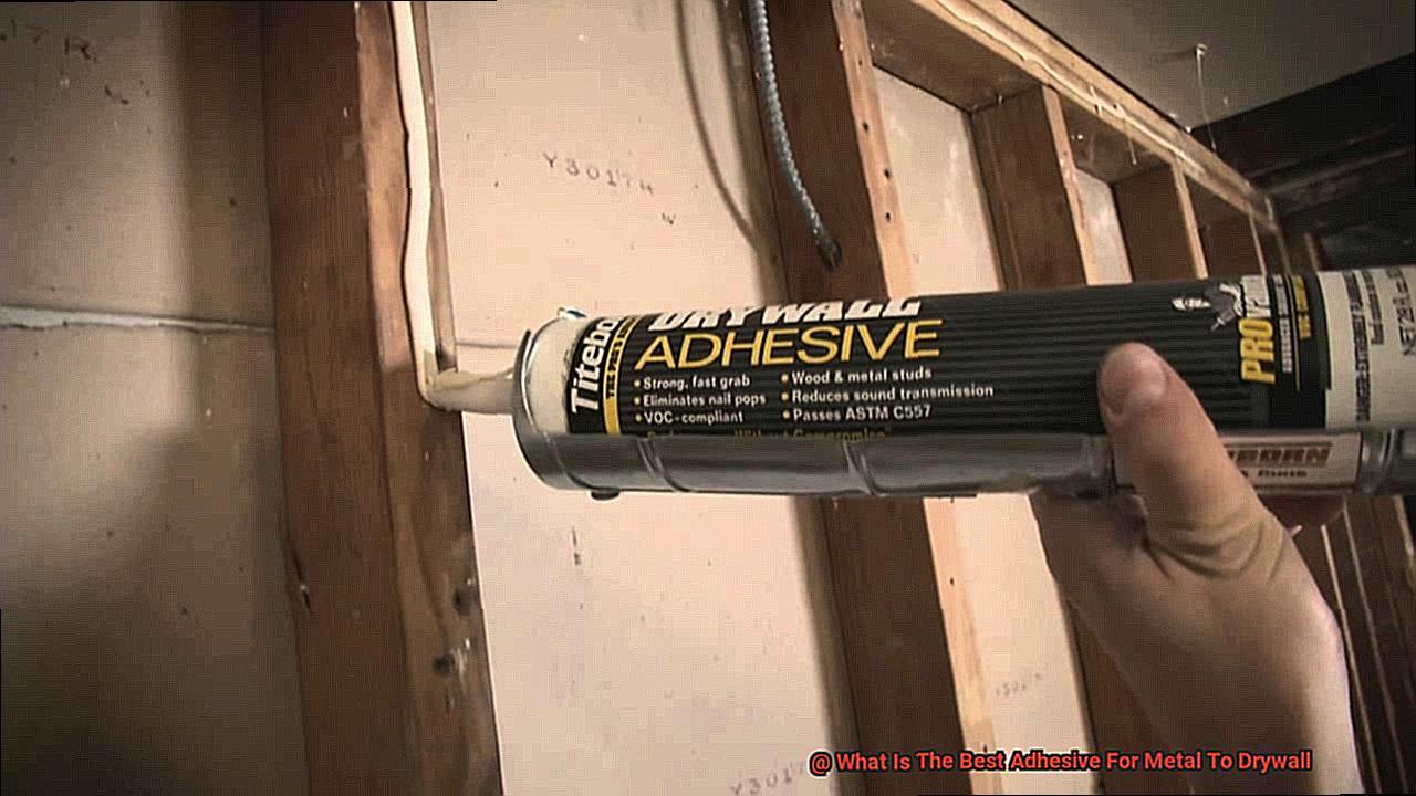 What Is The Best Adhesive For Metal To Drywall-2