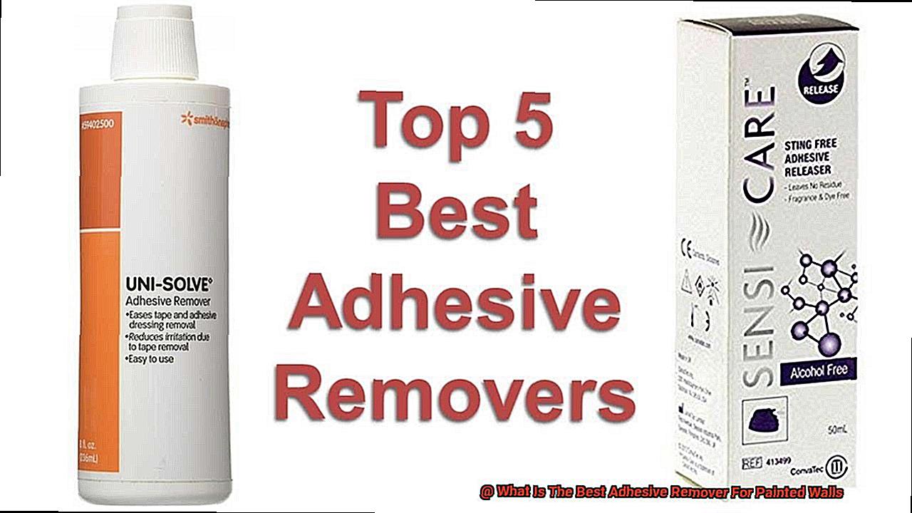 What Is The Best Adhesive Remover For Painted Walls-6