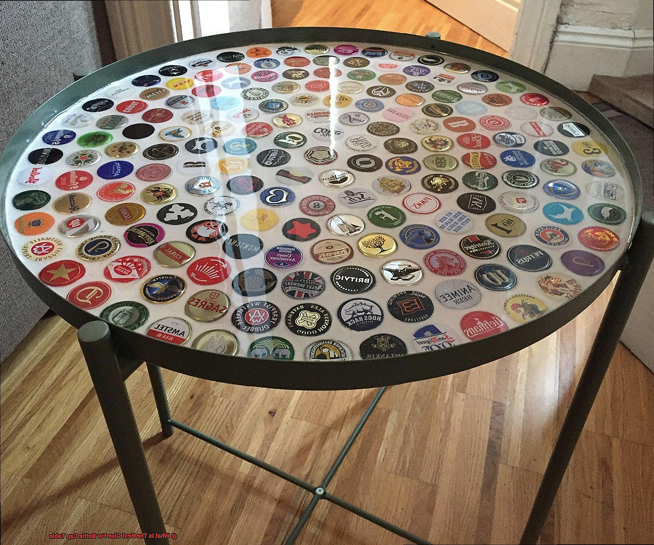 What Is The Best Glue For Bottle Cap Table-3
