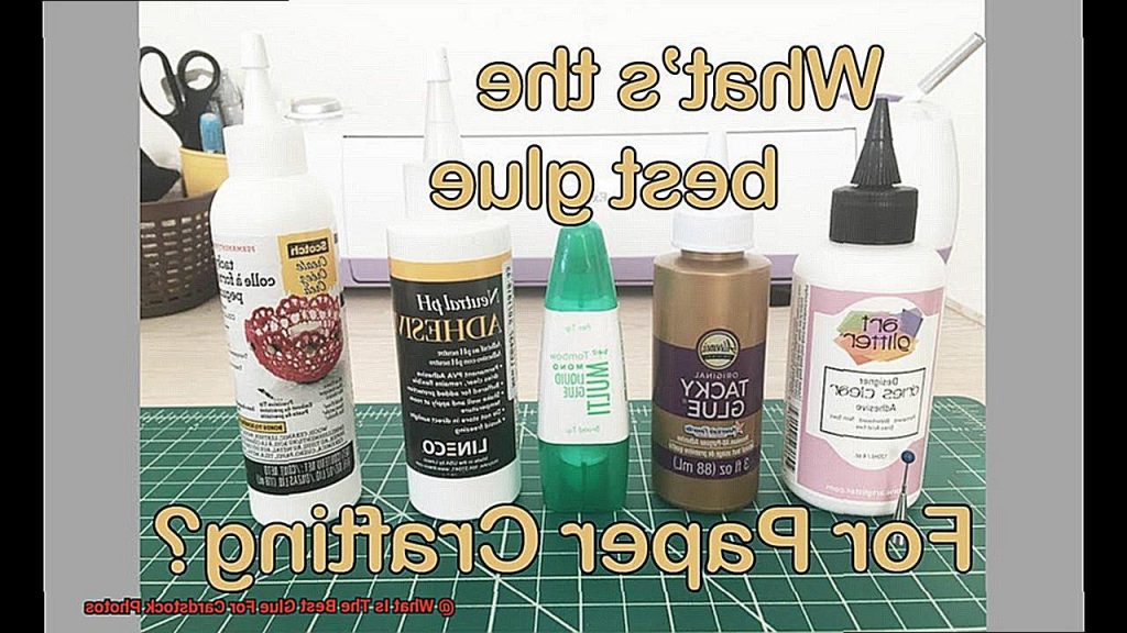 What Is The Best Glue For Cardstock Photos? Glue Things
