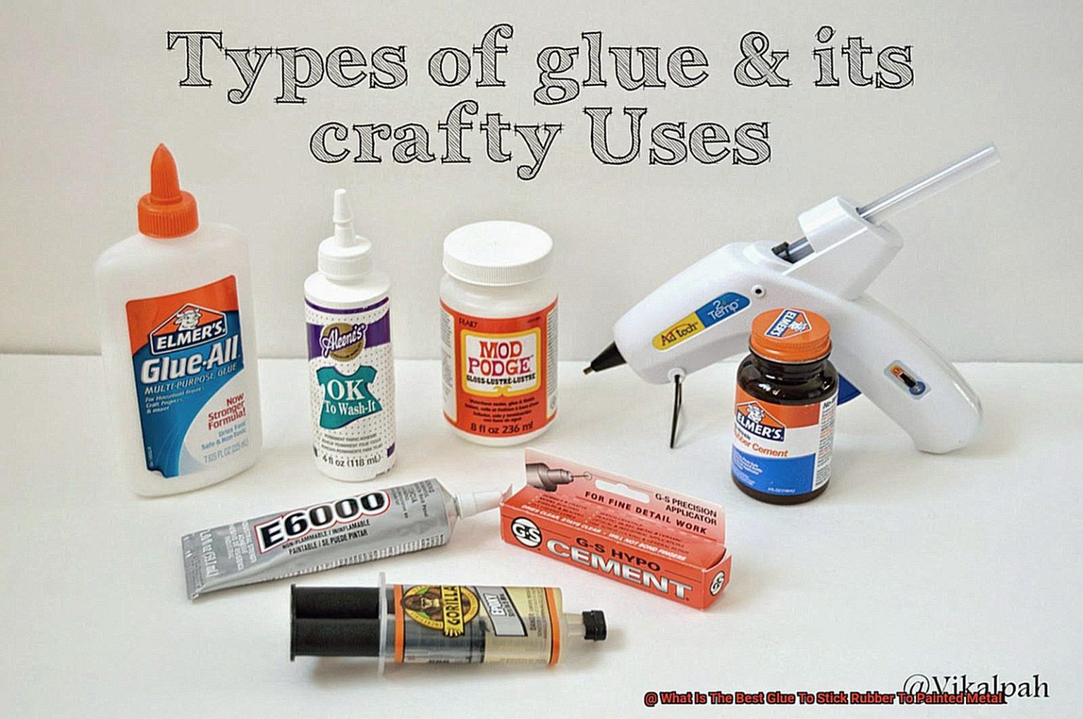 What Is The Best Glue To Stick Rubber To Painted Metal? Glue Things