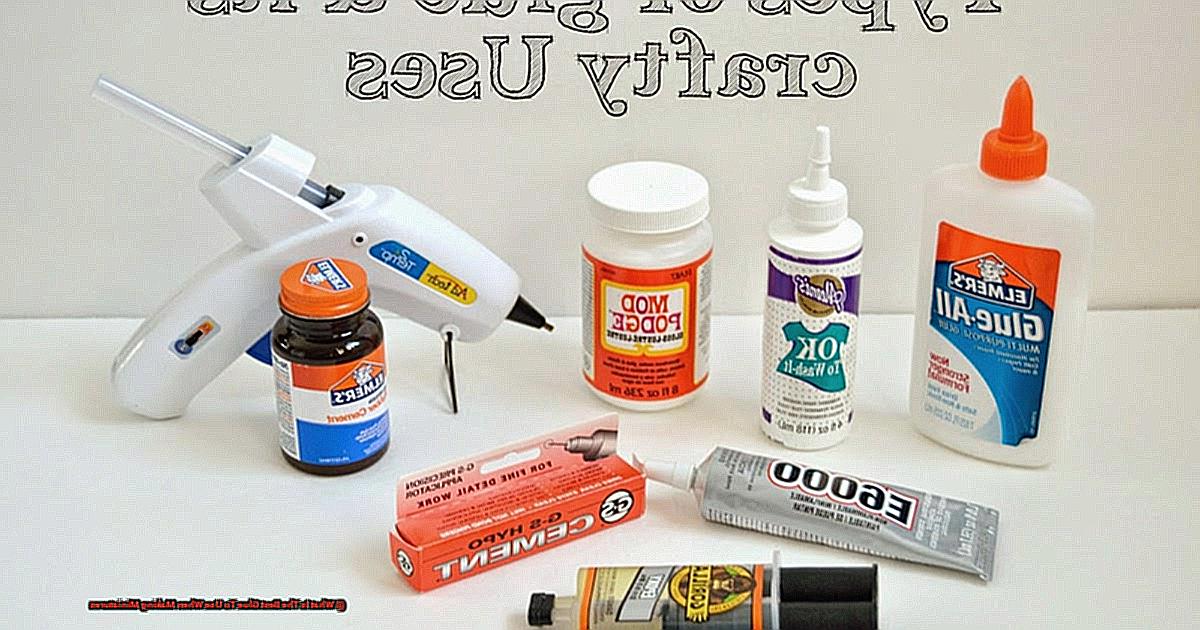 What Is The Best Glue To Use When Making Miniatures-2